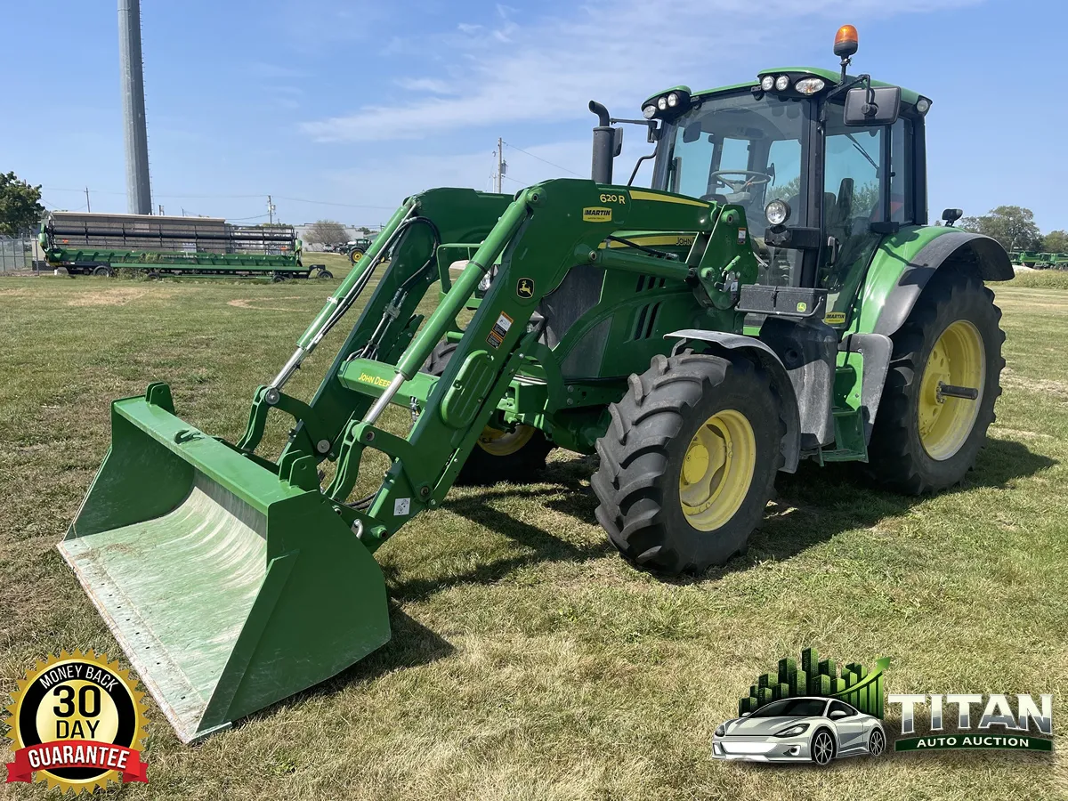2023 John Deere 6130M Tractor - Titan Auto Auction
